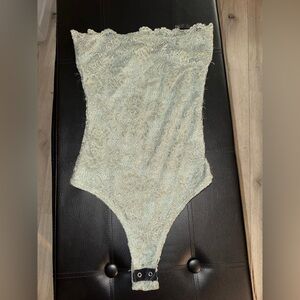 Lace Over Bundle Bodysuits. Green & Black